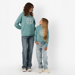 Sweat à capuche HV Polo Rebecca femme Minéral Bleu