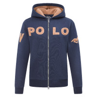 Sweat à capuche HV Polo Reina femme Marine Bleu marine