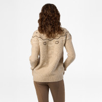 Pull HV Polo Josie femme Naturel Marron