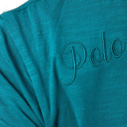 T-Shirt Femme Ocana Flags & Cup Bleu émeraude