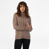 Cardigan HV Polo Jade femme Pecan Beige
