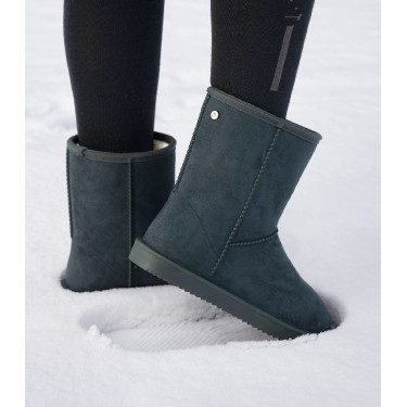 Bottines ELT Rainless Velours Olive foncé Kaki Bottines ELT Rainless Velours Olive foncé Kaki