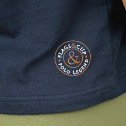 T-Shirt Homme Balao Flags & Cup Bleu marine