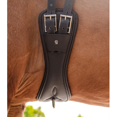 Sangle courte équitation cuir Waldhausen Comfort