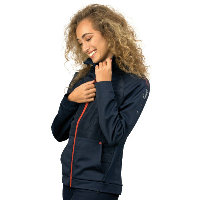 Veste Femme Aerolita Flags & Cup Bleu marine