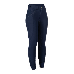Pantalon softshell Chrysti fond 1/1 en silicone HKM femme