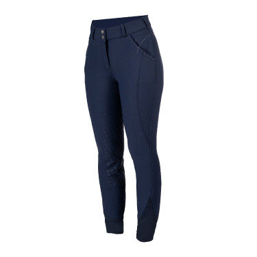 Pantalon softshell Chrysti fond 1/1 en silicone HKM femme
