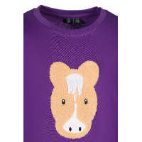 Polo à manches longues Amina HKM Lilas foncé Violet