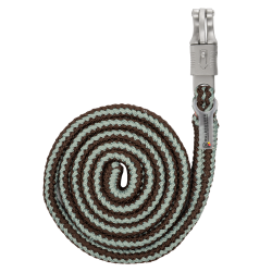 Longe de licol Waldhausen Plus mousqueton Anti-Panique Espresso / sauge