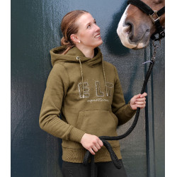 Pull à capuche ELT Rio femme Vert kaki