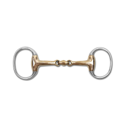 Mors à olives équitation double brisure Waldhausen Mors à olives équitation double brisure Waldhausen