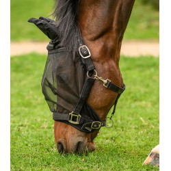 Masque anti-mouches équitation Waldhausen avec oreilles