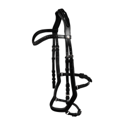 Bridon Waldhausen X-Line Relaxation muserolle anatomique Noir