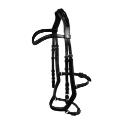 Bridon Waldhausen X-Line Relaxation muserolle anatomique Noir