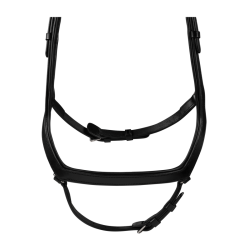 Bridon Waldhausen X-Line Relaxation muserolle anatomique Noir