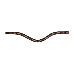 Bridon Waldhausen X-Line Relaxation muserolle anatomique Marron