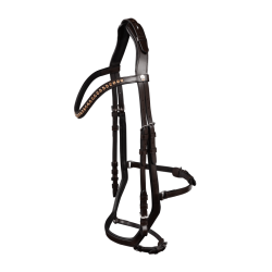 Bridon Waldhausen X-Line Relaxation muserolle anatomique Marron