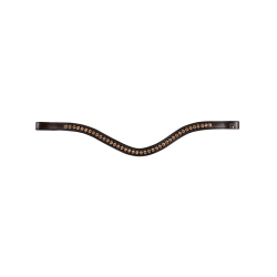 Bridon Waldhausen X-Line Relaxation muserolle anatomique Marron