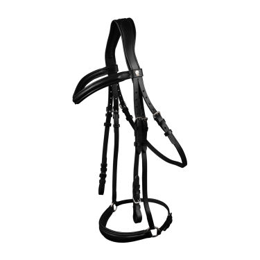 Bridon Waldhausen X-Line London muserolle allemande Noir