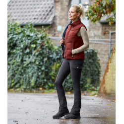 Pantalon d'équitation ELT Micro Jodhpur Cargo silicone Noir