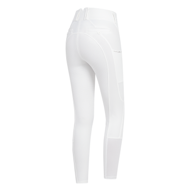 Pantalon d'équitation ELT Mathilda Glam taille haute Blanc Pantalon d'équitation ELT Mathilda Glam taille haute Blanc