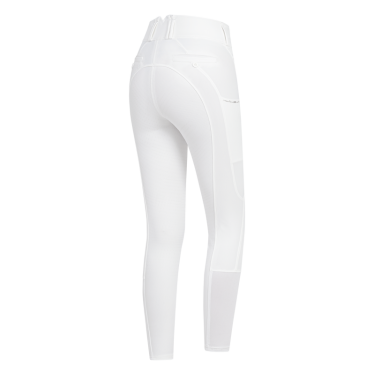 Pantalon d'équitation ELT Mathilda Glam taille haute Blanc Pantalon d'équitation ELT Mathilda Glam taille haute Blanc