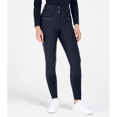 Pantalon d'équitation ELT Mathilda Glam taille haute Bleu profond Pantalon d'équitation ELT Mathilda Glam taille haute Bleu profond