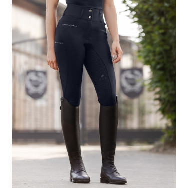 Pantalon d'équitation ELT Mathilda Glam taille haute Bleu profond Pantalon d'équitation ELT Mathilda Glam taille haute Bleu profond
