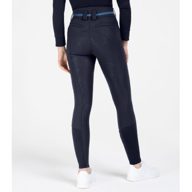 Pantalon d'équitation ELT Maja Glam Curved taille haute Bleu profond