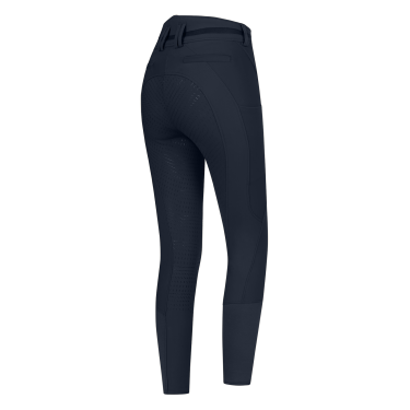 Pantalon d'équitation ELT Maja Glam Curved taille haute Bleu profond