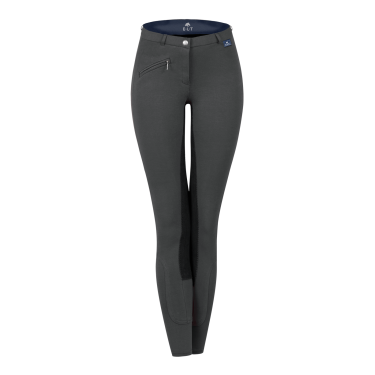Pantalon d'équitation ELT Fun Sport enfant Asphalte / noir