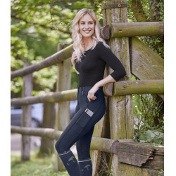 Pantalon d'équitation ELT Fenja Bleu nocturne