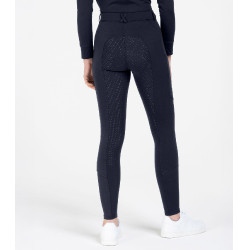 Pantalon d'équitation ELT Essential silicone enfant Bleu profond Pantalon d'équitation ELT Essential silicone enfant Bleu profond