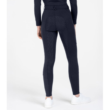 Pantalon d'équitation ELT Essential silicone enfant Bleu profond Pantalon d'équitation ELT Essential silicone enfant Bleu profond