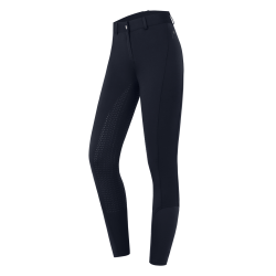 Pantalon d'équitation ELT Essential silicone enfant Bleu profond Pantalon d'équitation ELT Essential silicone enfant Bleu profond