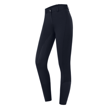 Pantalon d'équitation ELT Essential silicone enfant Bleu profond Pantalon d'équitation ELT Essential silicone enfant Bleu profond