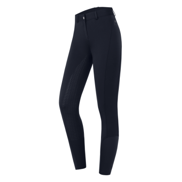 Pantalon d'équitation ELT Essential silicone enfant Bleu profond Pantalon d'équitation ELT Essential silicone enfant Bleu profond