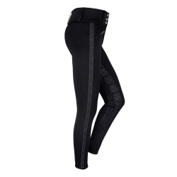 Pantalon d'équitation ELT Elisa taille haute mi-saison Noir