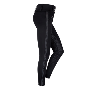 Pantalon d'équitation ELT Elisa taille haute mi-saison Noir