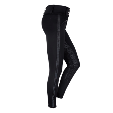 Pantalon d'équitation ELT Elisa taille haute mi-saison Noir