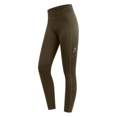 Legging ELT thermique Ella Brun vert Marron