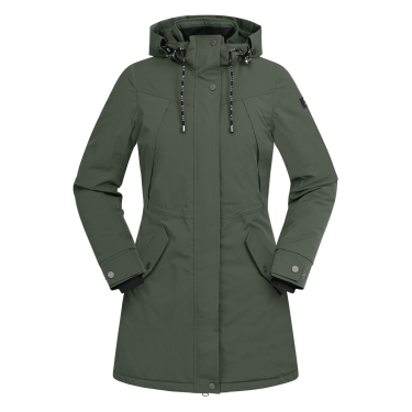 Parka d'équitation ELT hiver Performance Ontario Olive foncé Kaki