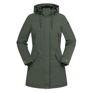 Parka d'équitation ELT hiver Performance Ontario Olive foncé Kaki