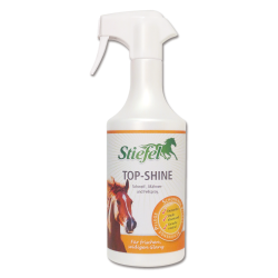 Soin démêlant cheval Top-Shine pour crins et pelage