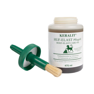 Huile de soin sabot cheval Keralit Huf-Elast