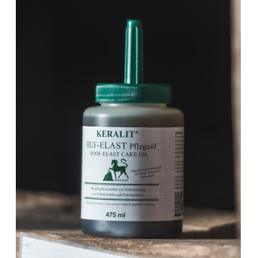 Huile de soin sabot cheval Keralit Huf-Elast