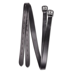 Étrivières équitation cuir Star 22 mm robustes