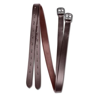 Étrivières équitation cuir Star 22 mm robustes