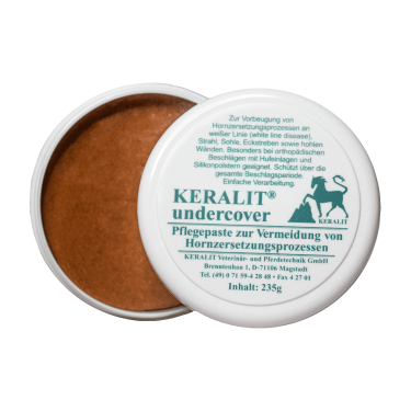 Soin sabot cheval Keralit contre pourriture fourchette