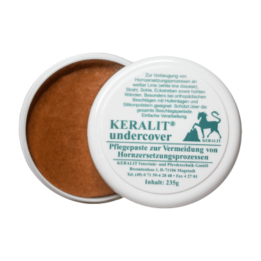 Soin sabot cheval Keralit contre pourriture fourchette